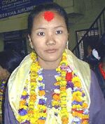 Lakpa Sherpa, a Nepali woman, reached the summit of Everest for the fourth time on Wednesday morning and set a new record for the most number of ascents by ... - lakpa